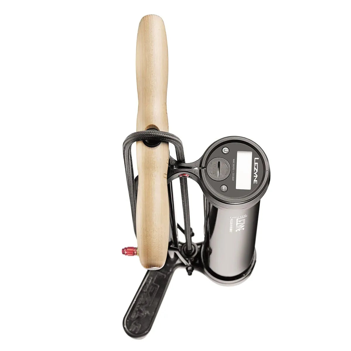 LEZYNE DIGITAL PRESSURE OVER DRIVE Foot Pump Black