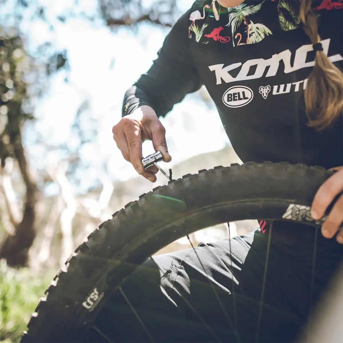 Κιτ επισκευής χωρίς σωλήνες LEZYNE CLASSIC + 5 φυτίλια