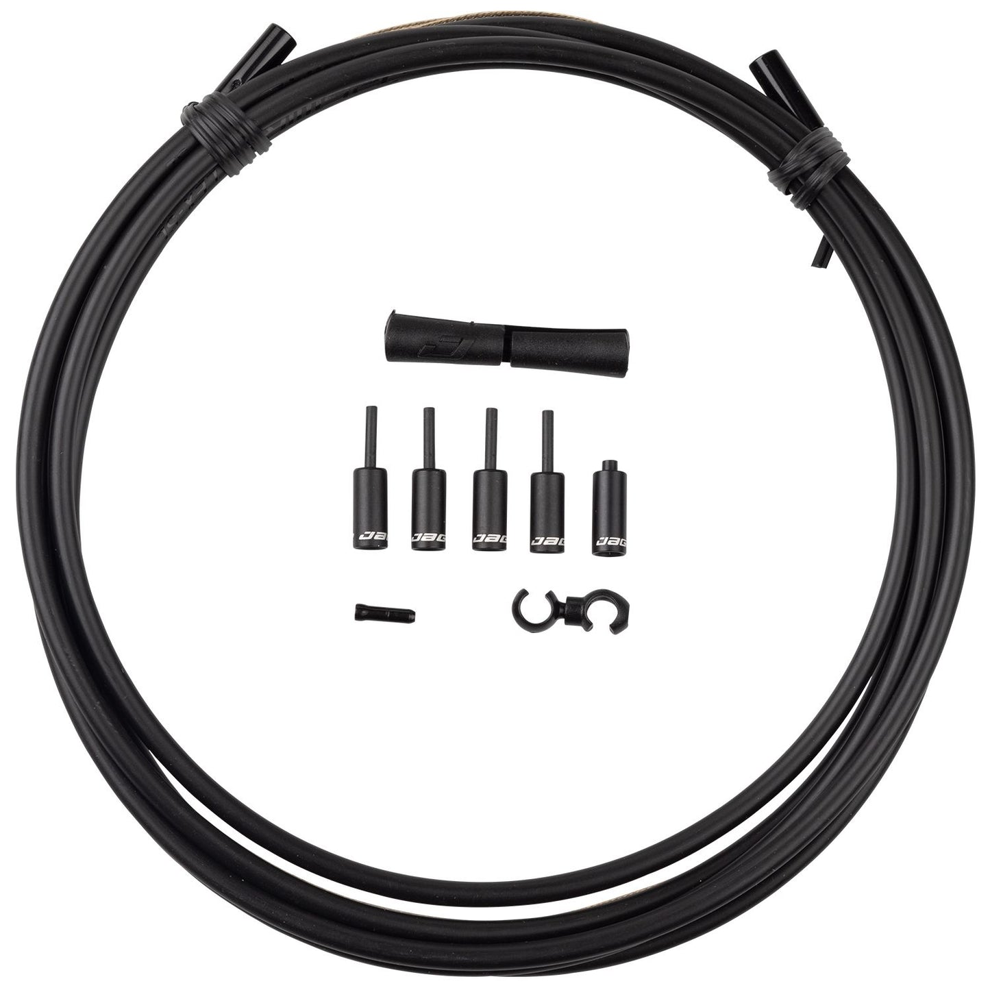 JAGWIRE PRO SHIFT 1X Κιτ καλωδίων και σωλήνων ντεραγιέρ μαύρο/χαλύβδινο