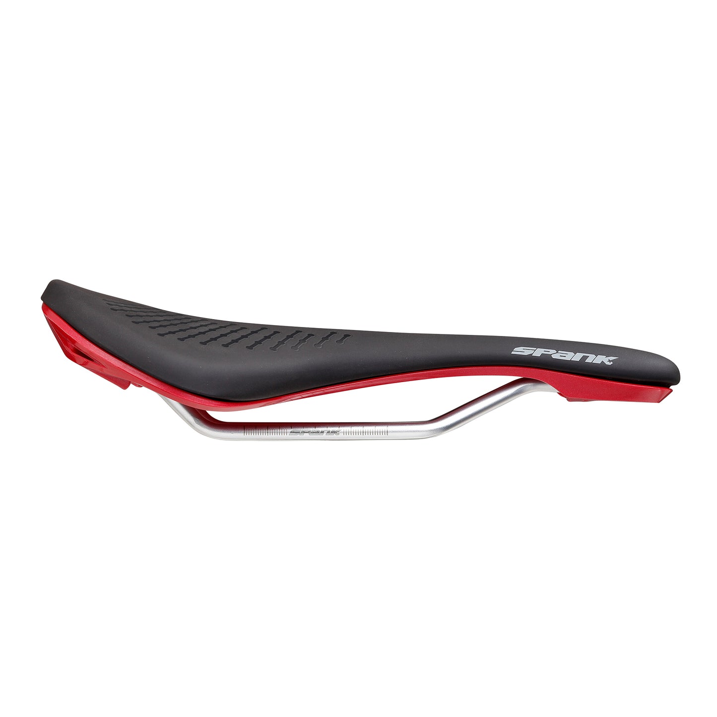 SPANK OOZY 220 144mm Σέλα CrN / Ti Rails Κόκκινο