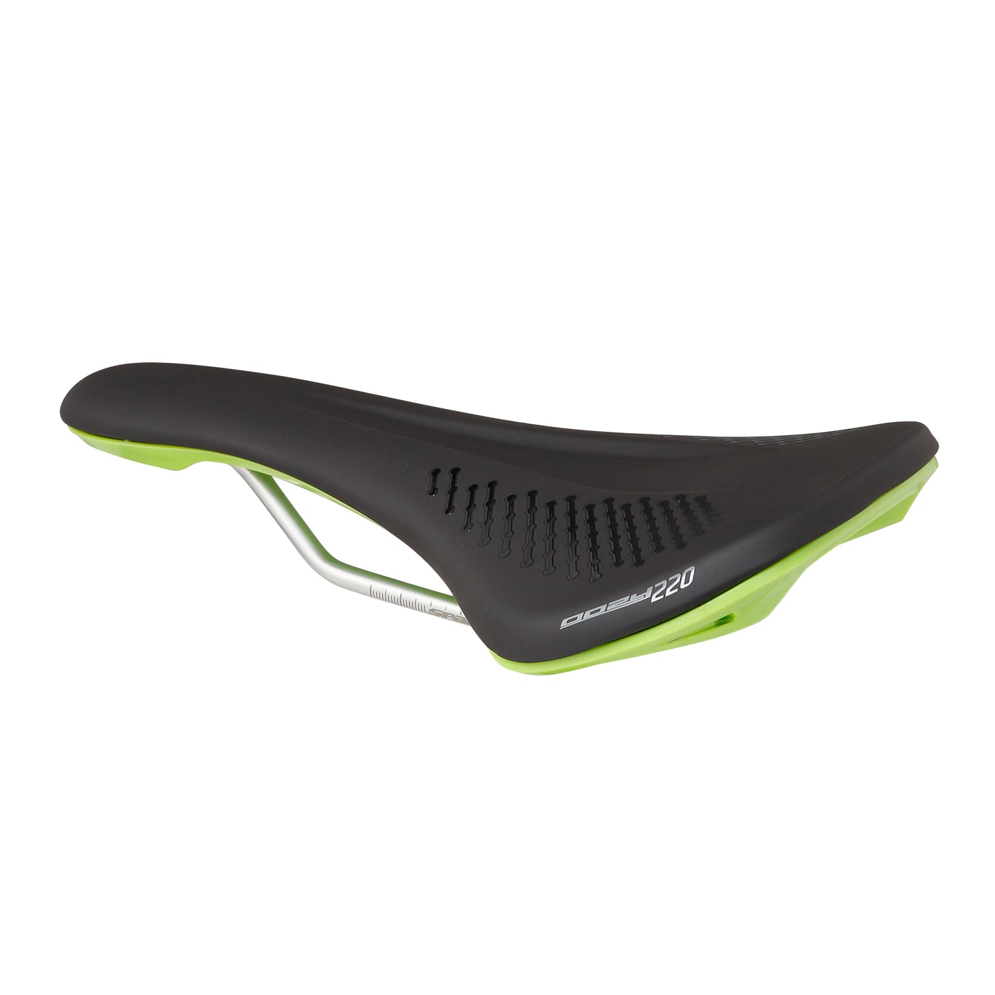 SPANK OOZY 220 144mm Σέλα CrN / Ti Rails Πράσινο