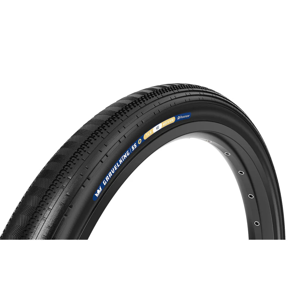 PANARACER GRAVELKING SEMISLICK+ TLR 700x40c Tubeless Ready Μαύρο ελαστικό