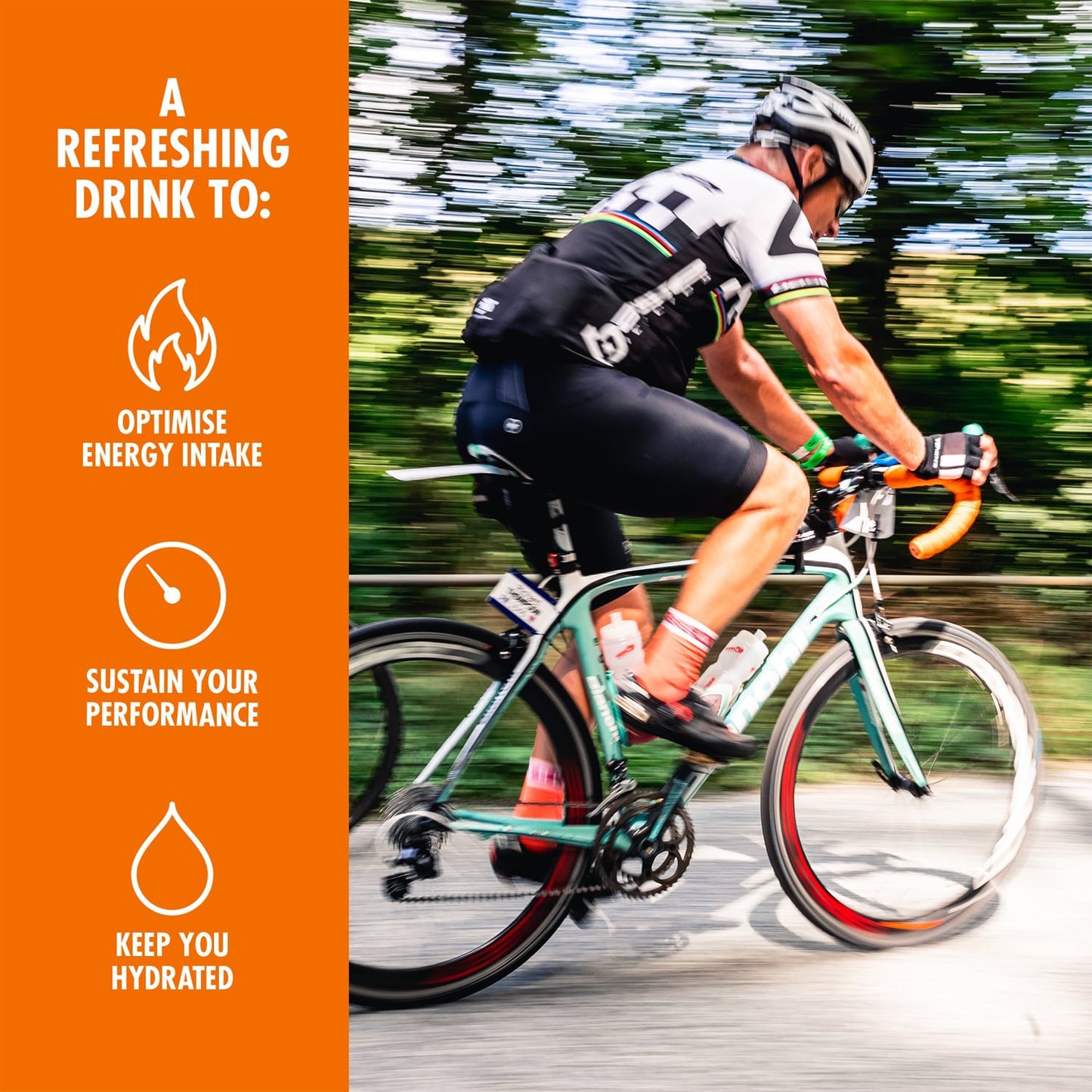 High5 ENERGY DRINK (2.2kg) Πορτοκαλί