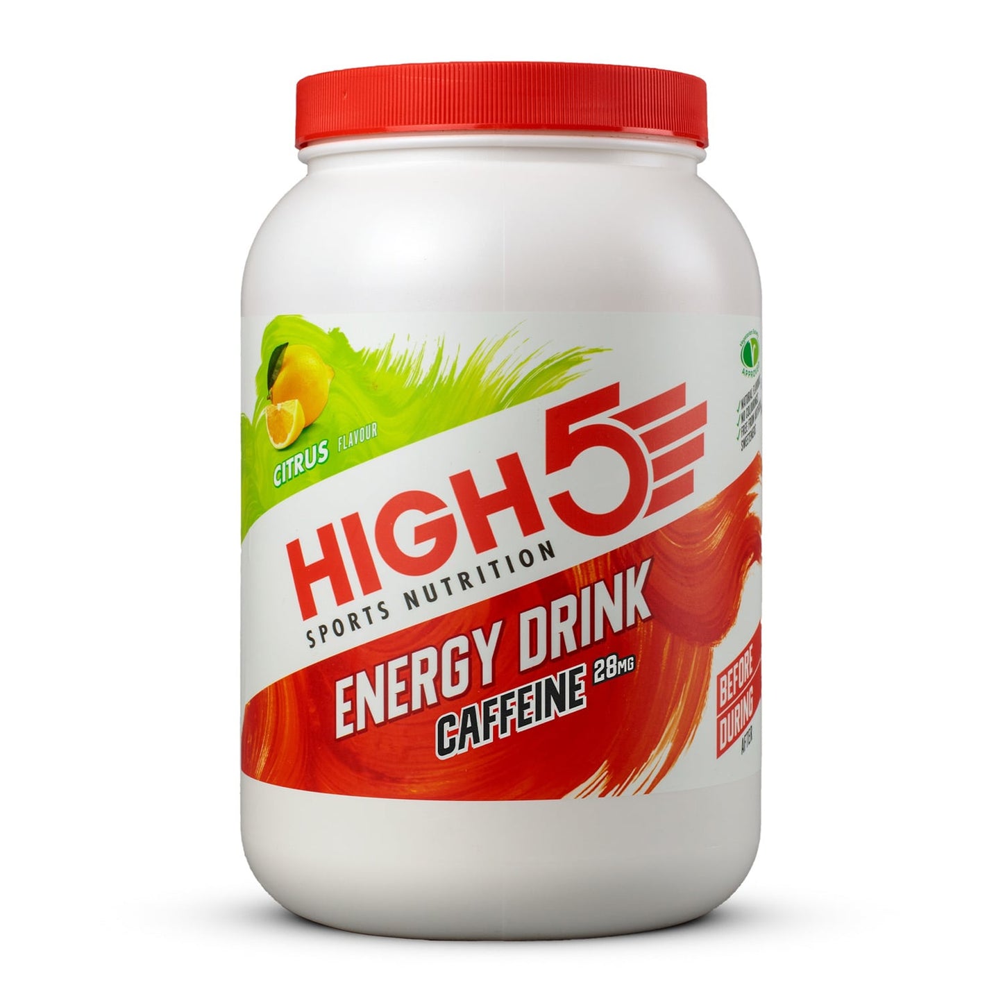 Energy Drink HIGH5 ENERGY DRINK CAFFEINE (2.2kg) Lemon