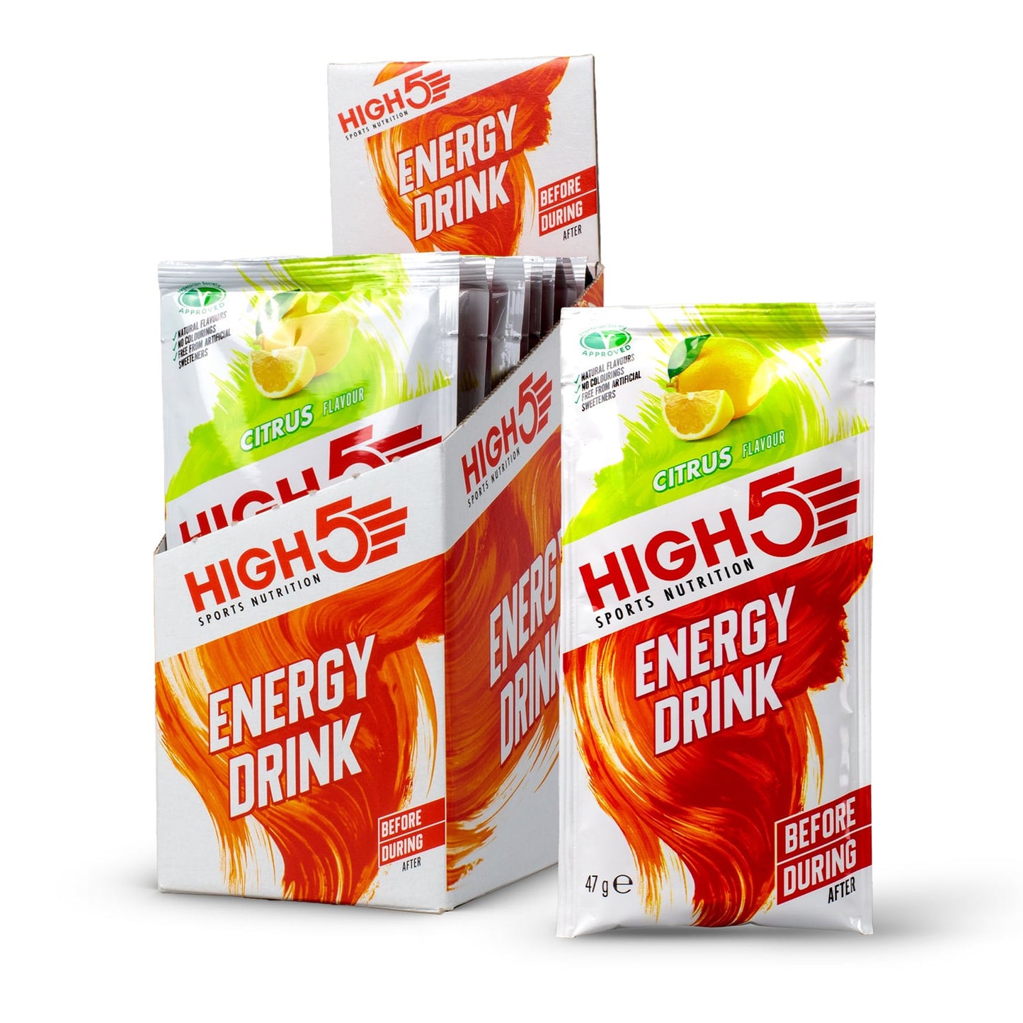 Energy Drink HIGH5 ENERGY DRINK CAFFEINE HIT (47g) Lemon