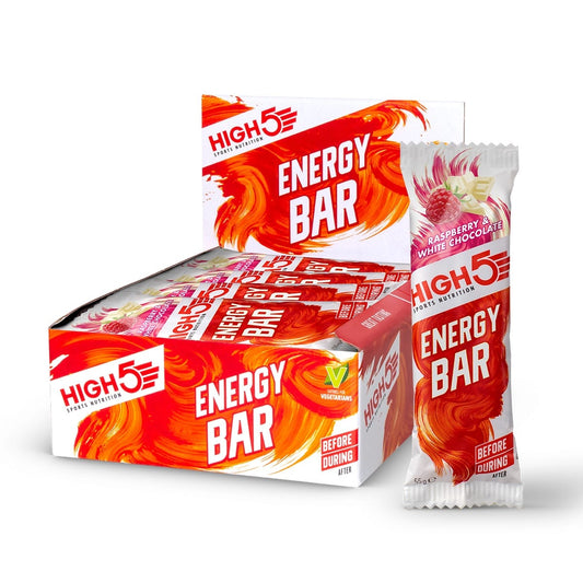 High5 ENERGY BAR (55g) Λευκή σοκολάτα βατόμουρο