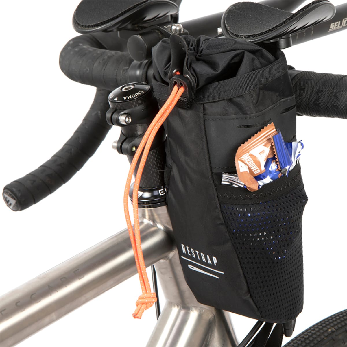 Τσάντα τιμονιού RESTRAP RACE STEM BAG 1.1L Μαύρο