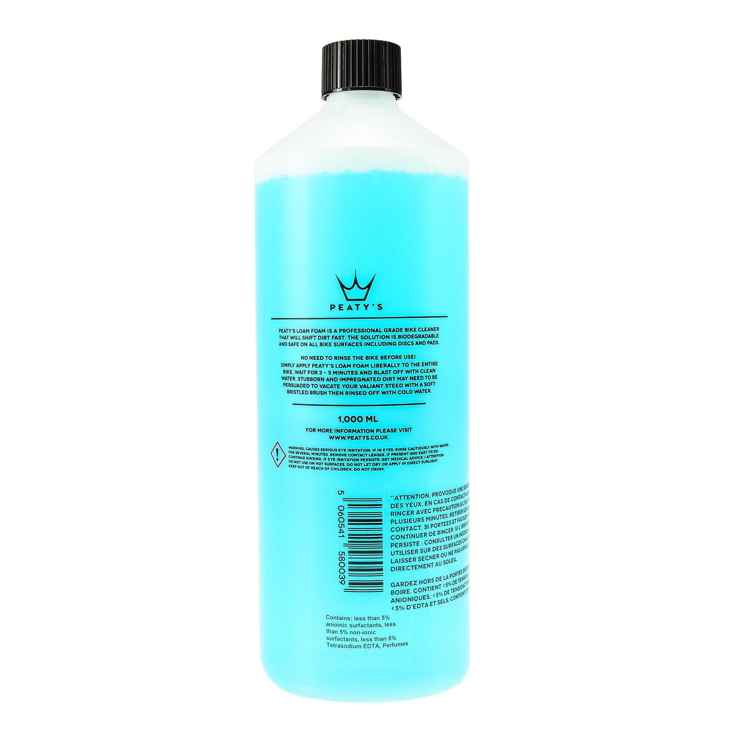 PEATY'S LOAM FOAM CLEANER για ποδήλατα (1 L)