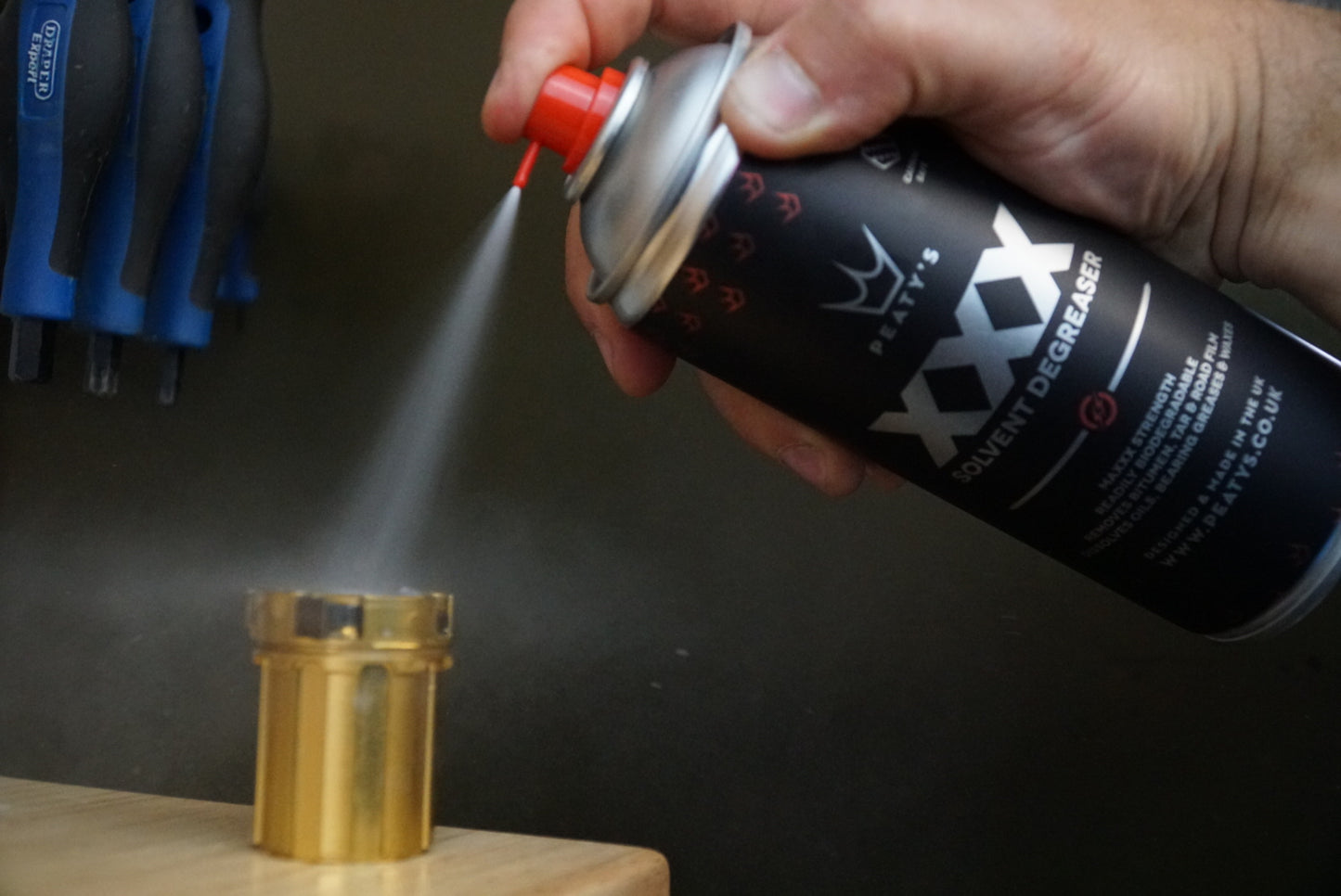PEATY'S AEROSOL Απολιπαντικό με διαλύτη (400 ml)