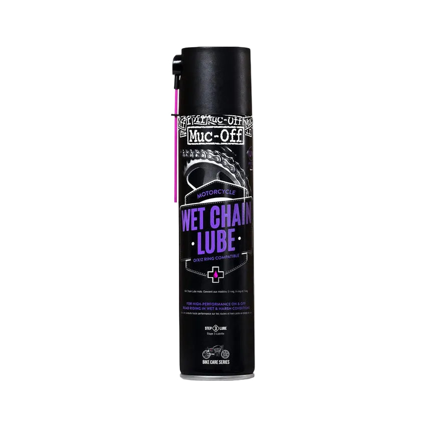 MUC-OFF WET WEATHER CHAIN LUBE AEROSOL Spray (400 ml)