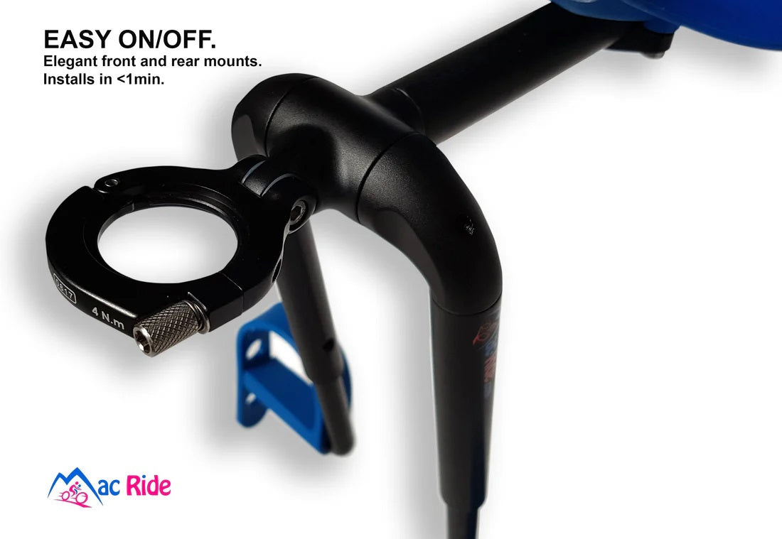 MAC RIDE Κάθισμα μεταφοράς μωρού για Pivot 1"1/8 Πλήρες μπλε