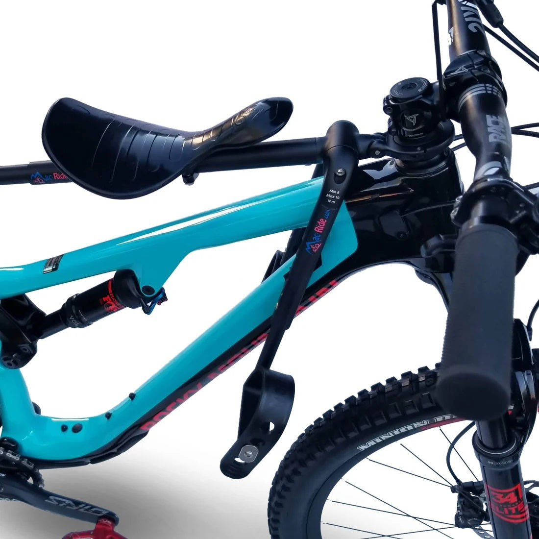 MAC RIDE Κάθισμα μεταφοράς μωρού για Pivot 1"1/8 Πλήρες μαύρο