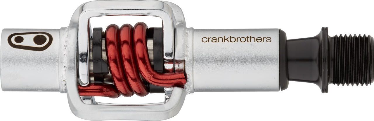 CRANKBROTHERS EGG BEATER 1 πεντάλ Ασημί/κόκκινο