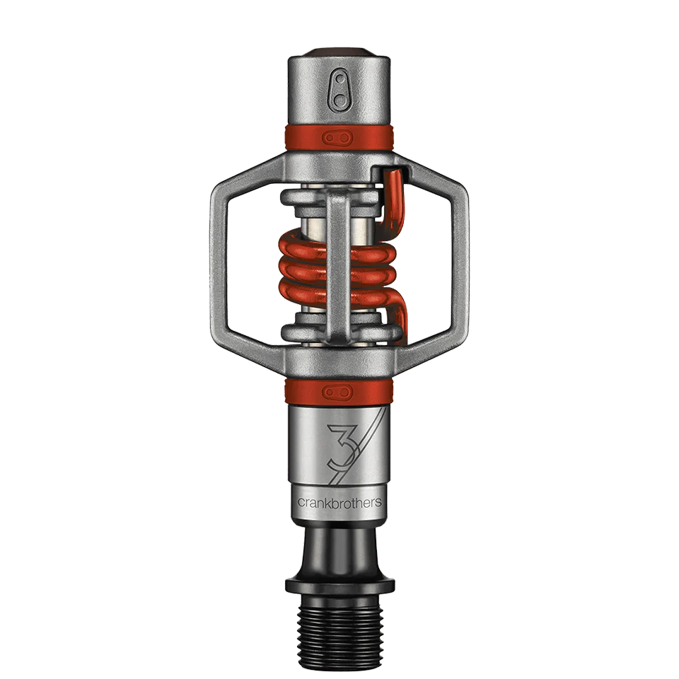 CRANKBROTHERS EGG BEATER 3 πετάλια Ασημί/κόκκινο