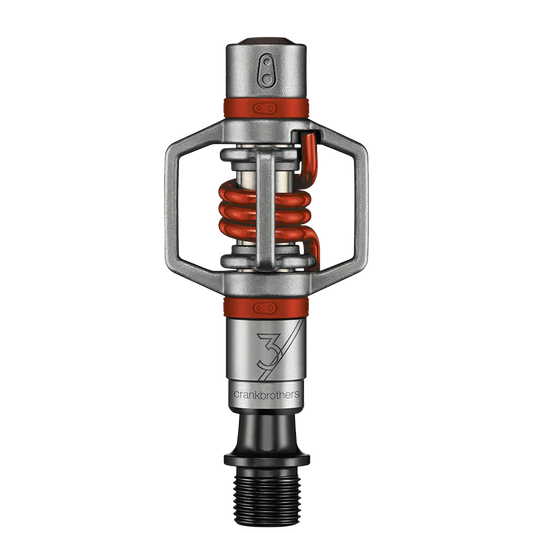 CRANKBROTHERS EGG BEATER 3 πετάλια Ασημί/κόκκινο