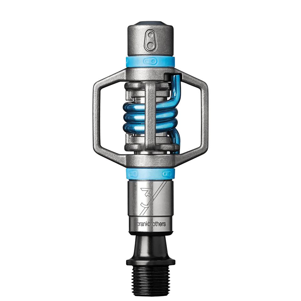CRANKBROTHERS EGG BEATER 3 πεντάλ Ασημί/Μπλε