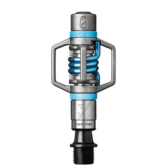 CRANKBROTHERS EGG BEATER 3 πεντάλ Ασημί/Μπλε