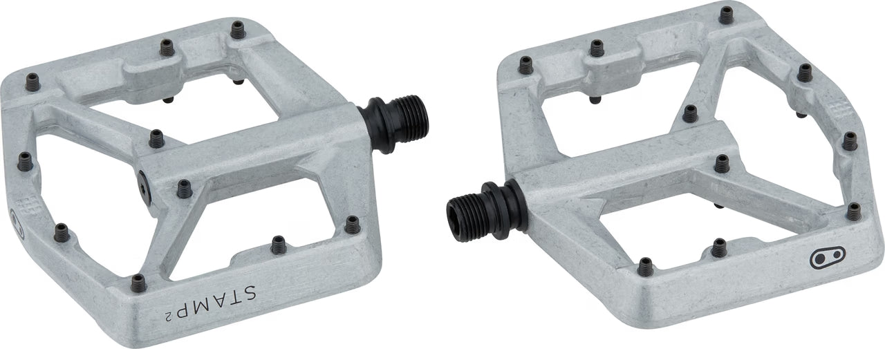 Επίπεδα πεντάλ CRANKBROTHER STAMP 2 Small Silver