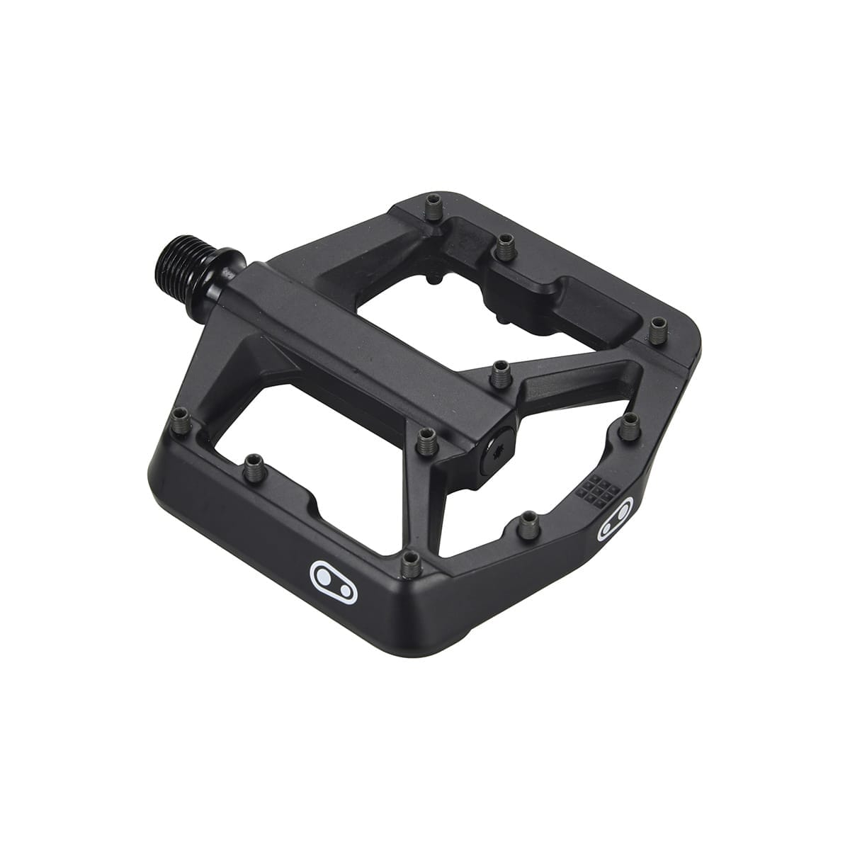 CRANKBROTHERS STAMP 2 Μικρά επίπεδα πεντάλ Μαύρο