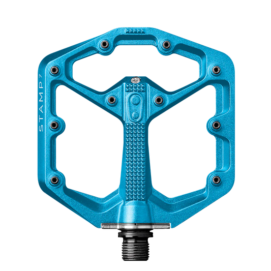 CRANKBROTHERS STAMP 7 Μικρά επίπεδα πετάλια Μπλε