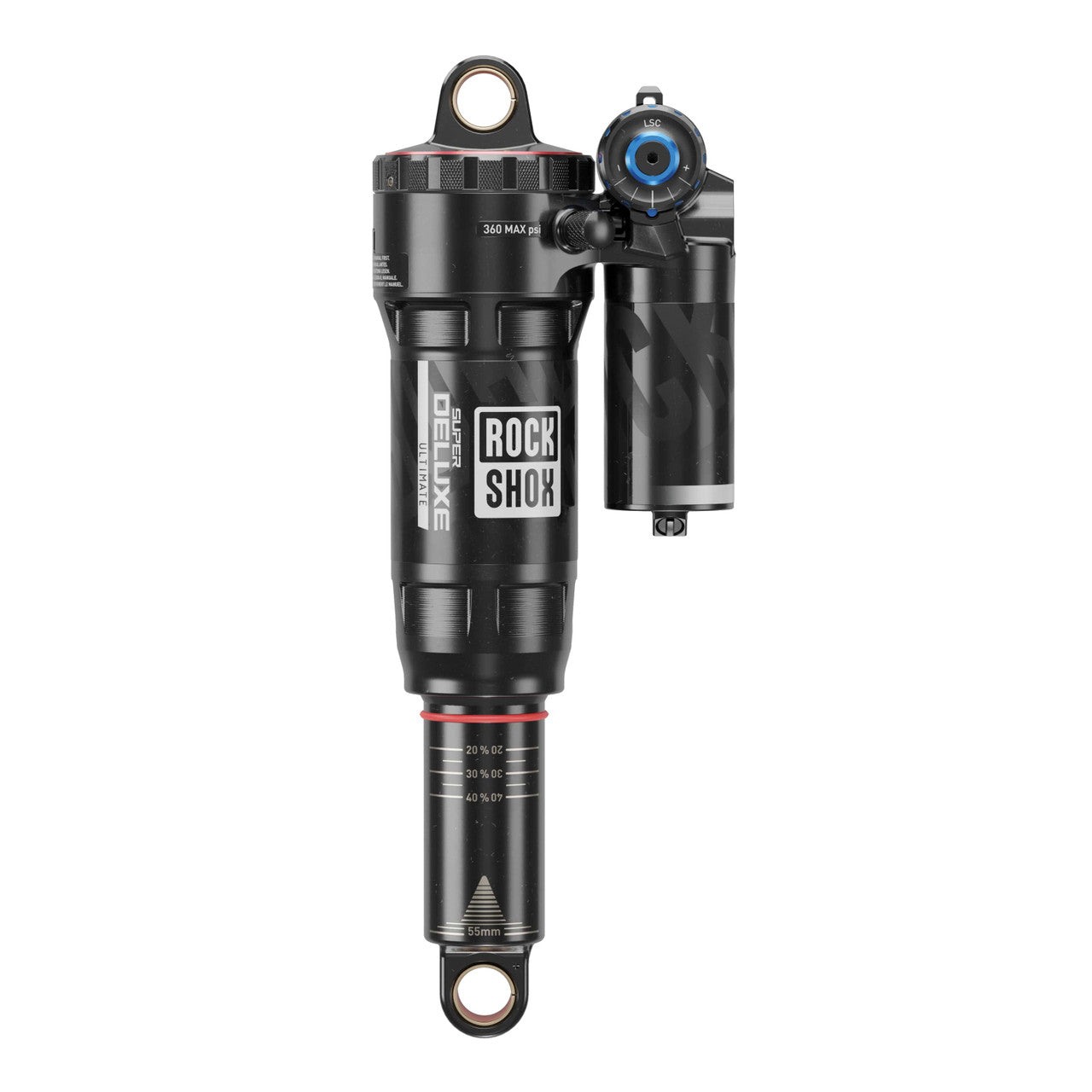 ROCKSHOX SUPER DELUXE ULTIMATE RC2T HBO DEBONAIR+ Linear XL αμορτισέρ με ρουλεμάν για Santa Cruz