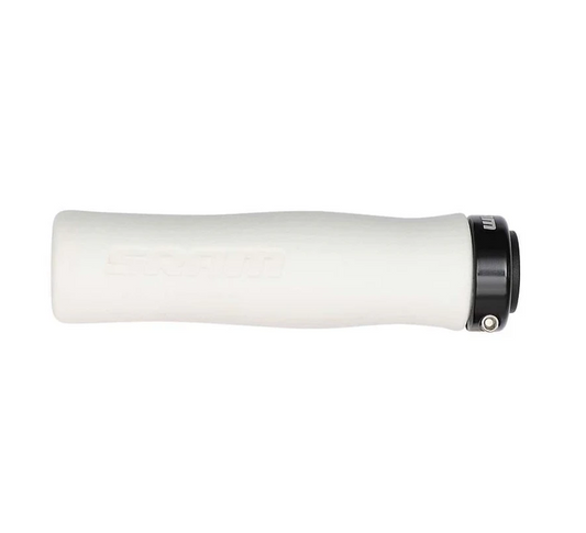 SRAM FOAM CONTOUR Lock-On 129mm Λευκές χειρολαβές