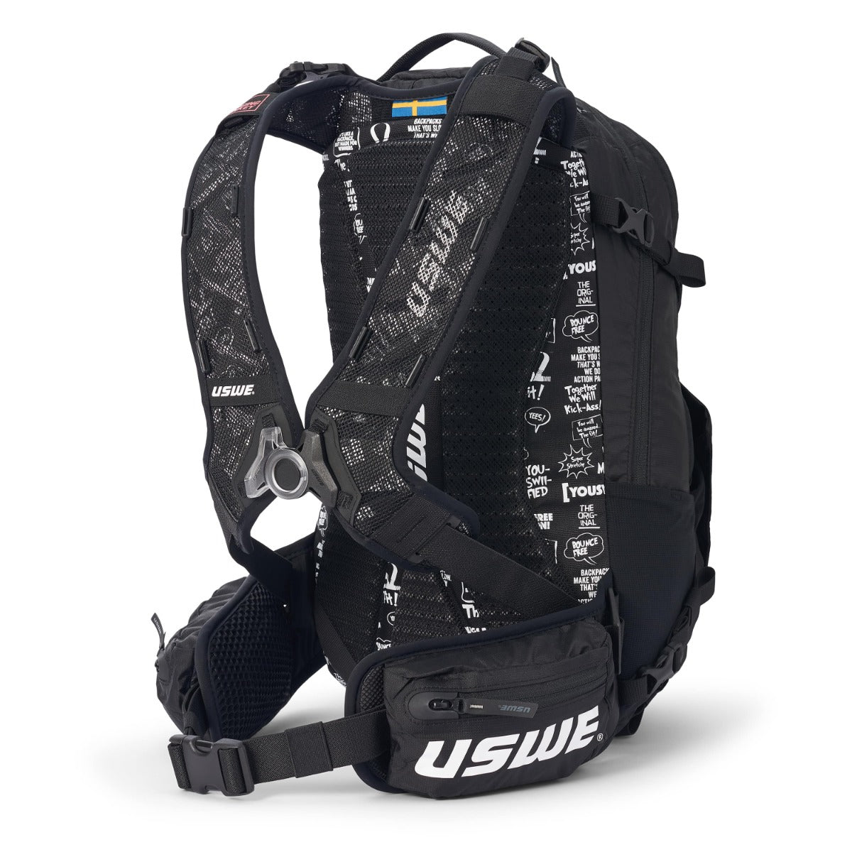 Σακίδιο πλάτης USWE SHRED 16 L Μαύρο