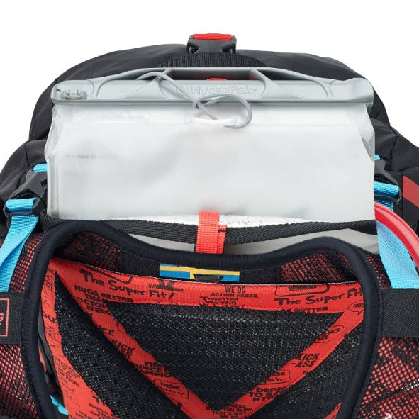 USWE HAJKER 30 L Backpack Black/Red