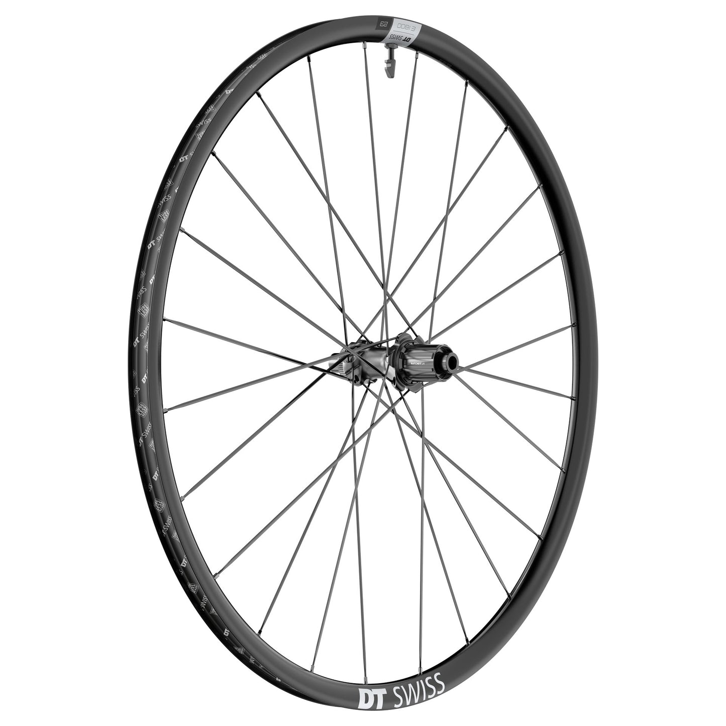 DT SWISS E 1800 SPLINE 23 DISC Tubeless Ready πίσω τροχός (Center Lock) 2024