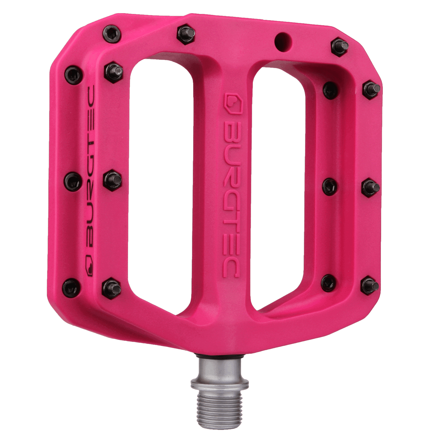 BURGTEC MK4 σύνθετα τοξικά πεντάλ Barbie ροζ επίπεδη πεντάλ