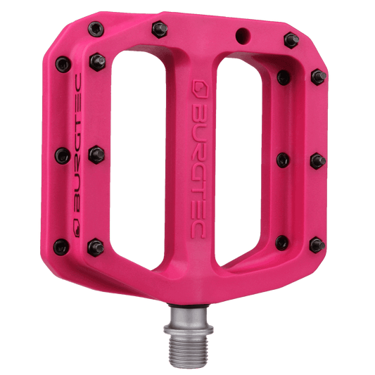 BURGTEC MK4 σύνθετα τοξικά πεντάλ Barbie ροζ επίπεδη πεντάλ