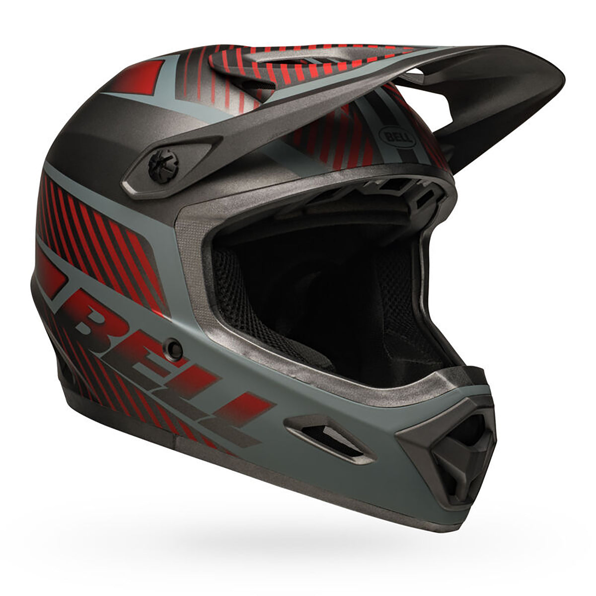 Headset MTB BELL TRANSFER Grey/Red