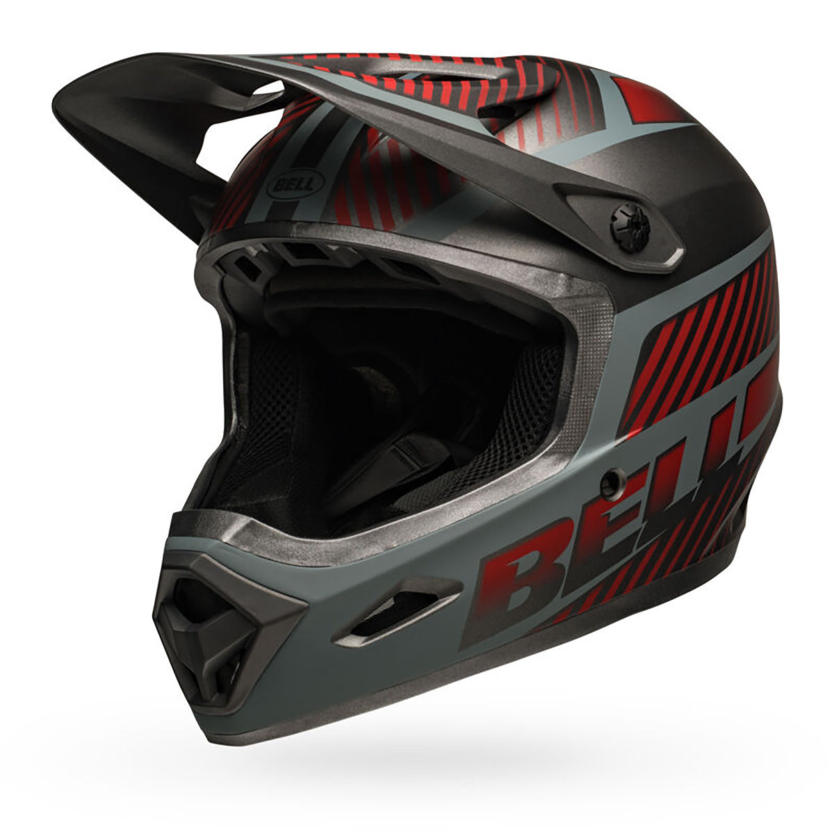 Headset MTB BELL TRANSFER Grey/Red