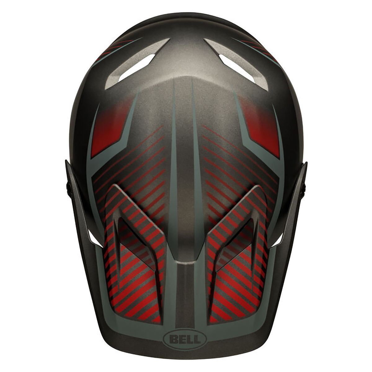 Headset MTB BELL TRANSFER Grey/Red