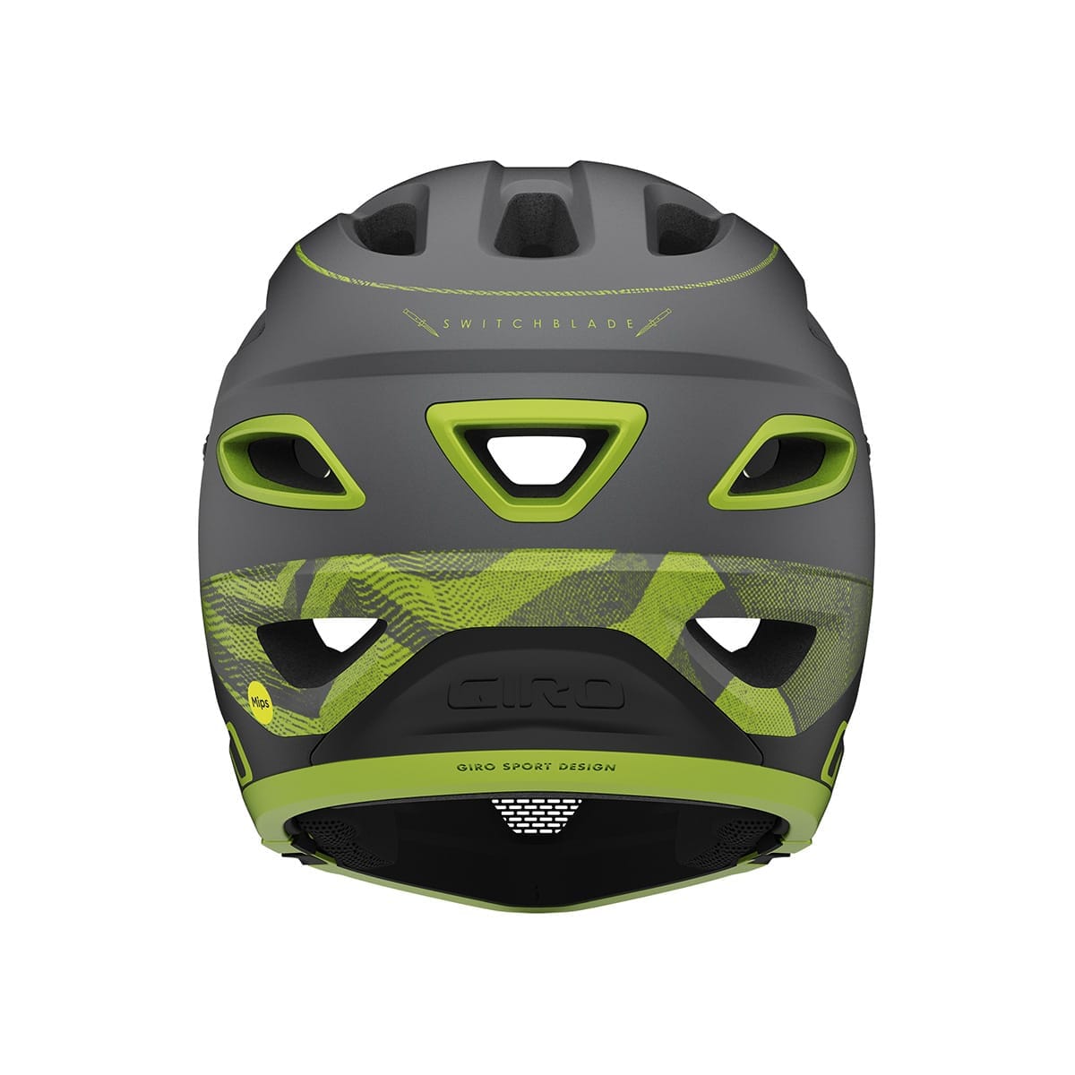 Κράνος MTB GIRO SWITCHBLADE MIPS Γκρι/Κίτρινο