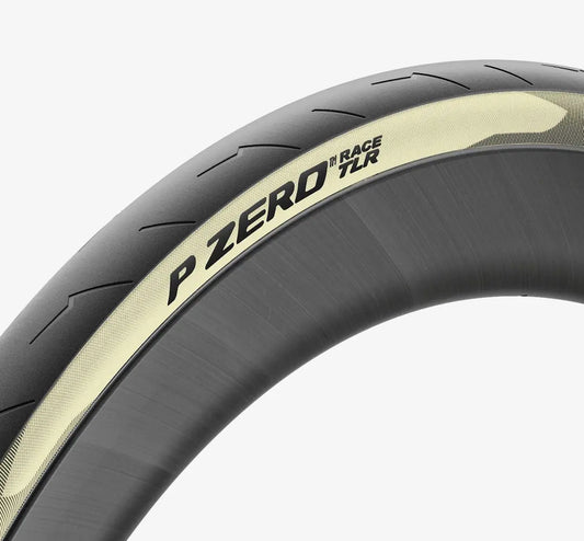 PIRELLI P ZERO RACE TLR 700c Tubeless Ready Beige tire