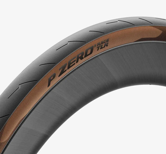 PIRELLI P ZERO RACE TLR 700c Tubeless Ready Brown tire