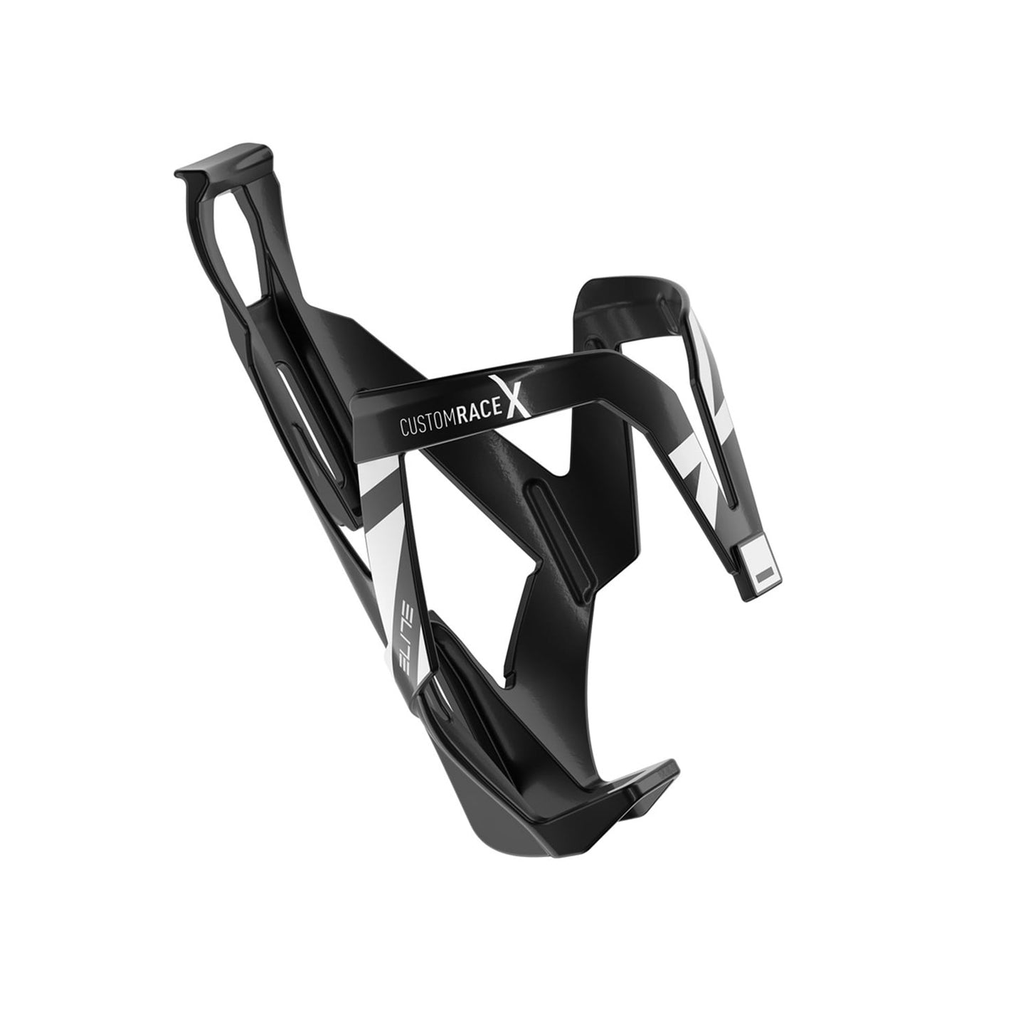 ELITE CUSTOM RACE X κλωβός μπουκαλιών Μαύρο / Λευκό