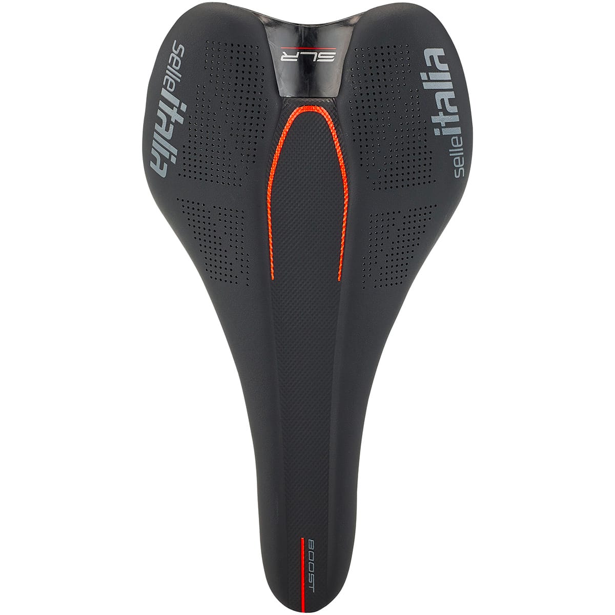 Σέλα SELLE ITALIA SLR BOOST S1 Carbon Rails Μαύρο