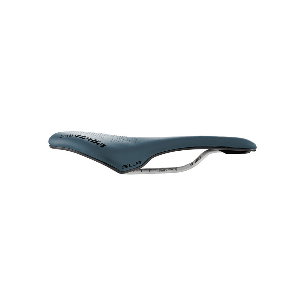 SELLE ITALIA SLR BOOST σέλα GRAVEL SUPERFLOW S Tracks TI316 Μπλε