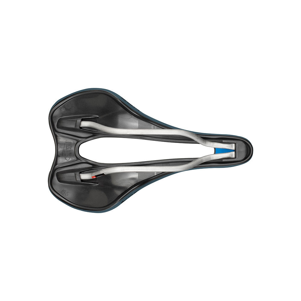 SELLE ITALIA SLR BOOST σέλα GRAVEL SUPERFLOW S Tracks TI316 Μπλε