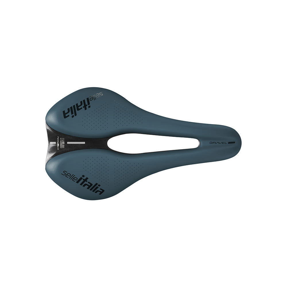 Σέλα SELLE ITALIA NOVUS BOOST EVO GRAVEL SUPERFLOW TM L Rails Manganese Blue