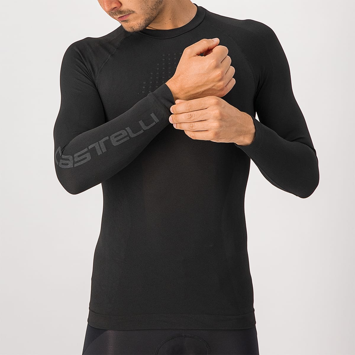 CASTELLI CORE SEAMLESS Μακρυμάνικο εσώρουχο Μαύρο
