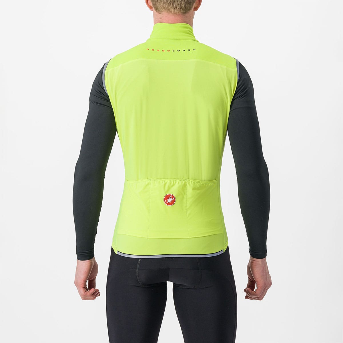 CASTELLI PERFETTO ROS 2 αμάνικο μπουφάν κίτρινο