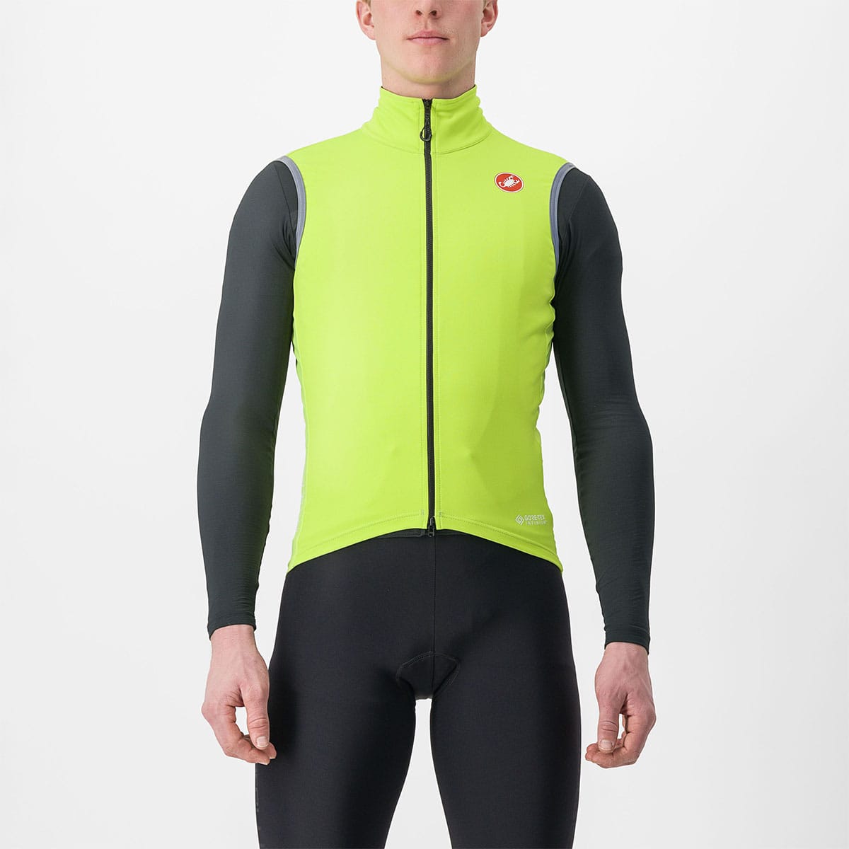 CASTELLI PERFETTO ROS 2 αμάνικο μπουφάν κίτρινο