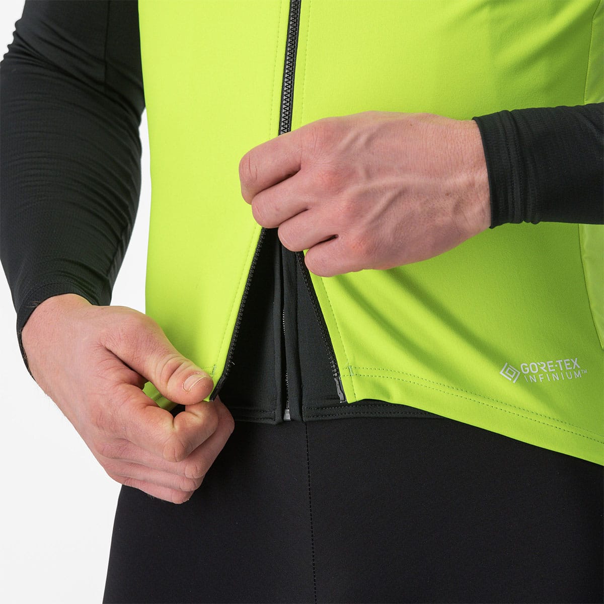 CASTELLI PERFETTO ROS 2 αμάνικο μπουφάν κίτρινο