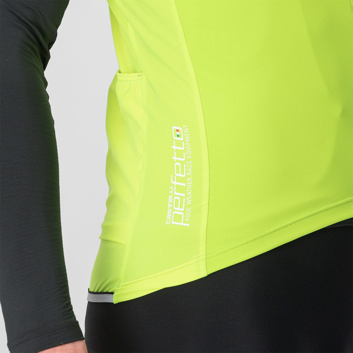 CASTELLI PERFETTO ROS 2 αμάνικο μπουφάν κίτρινο