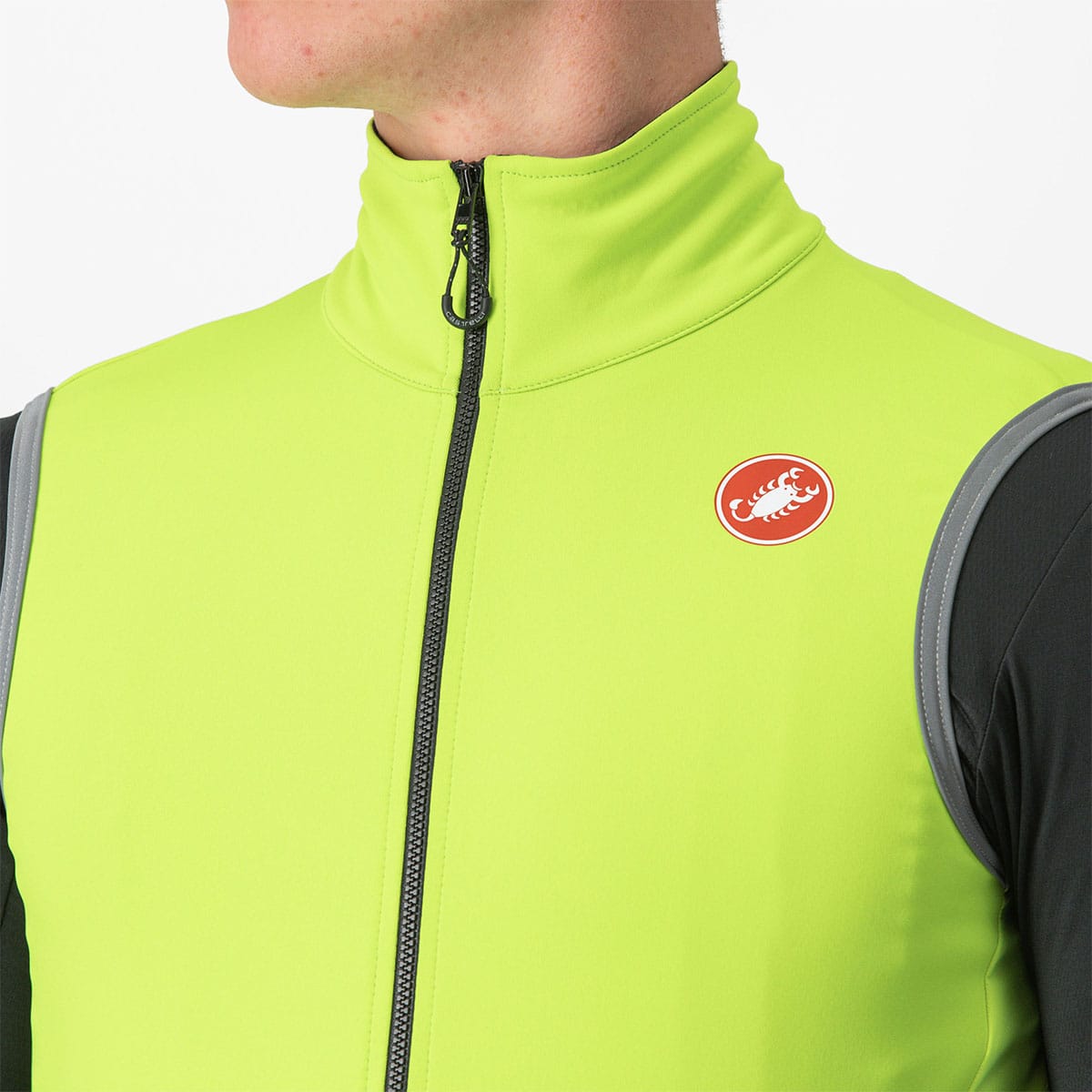 CASTELLI PERFETTO ROS 2 αμάνικο μπουφάν κίτρινο