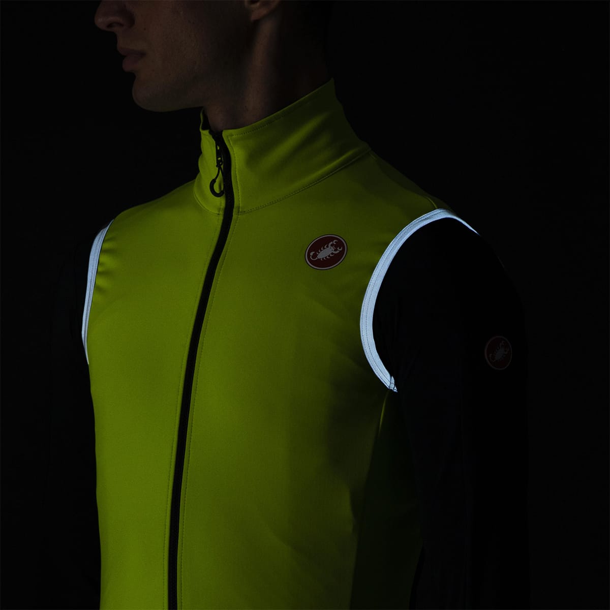 CASTELLI PERFETTO ROS 2 αμάνικο μπουφάν κίτρινο