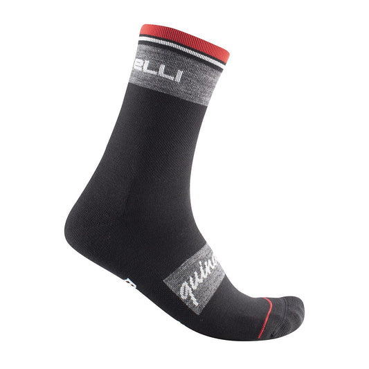 CASTELLI QUINDICI SOFT MERINO Κάλτσες Μαύρες